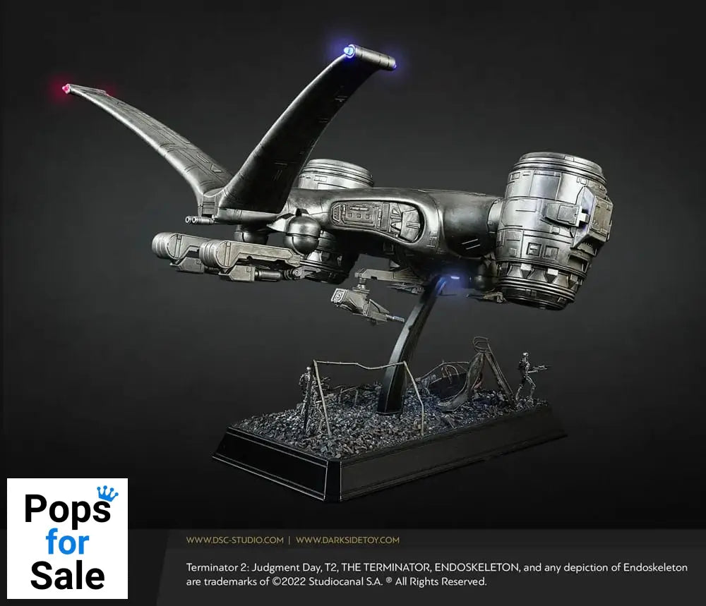 Terminator 2 Judgment Day Replica Aerial Hunter Killer 30th Anniversary Edition 60 cm Replicas down-scaled