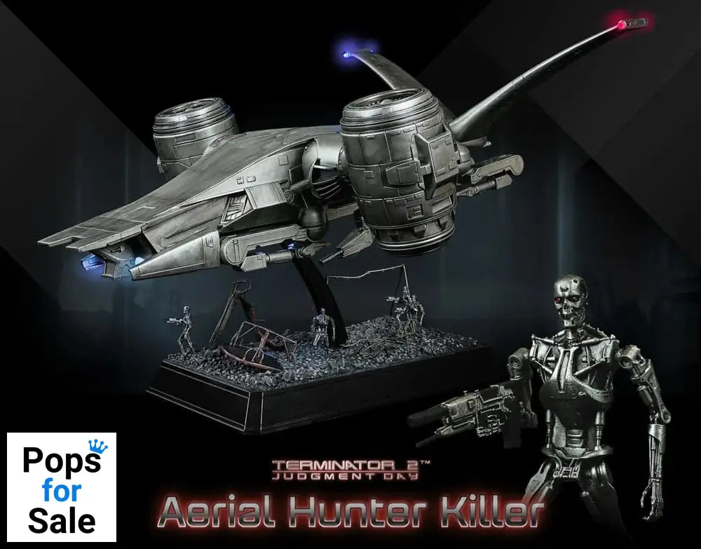 Terminator 2 Judgment Day Replica Aerial Hunter Killer 30th Anniversary Edition 60 cm