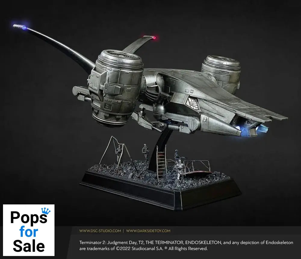 Terminator 2 Judgment Day Replica Aerial Hunter Killer 30th Anniversary Edition 60 cm