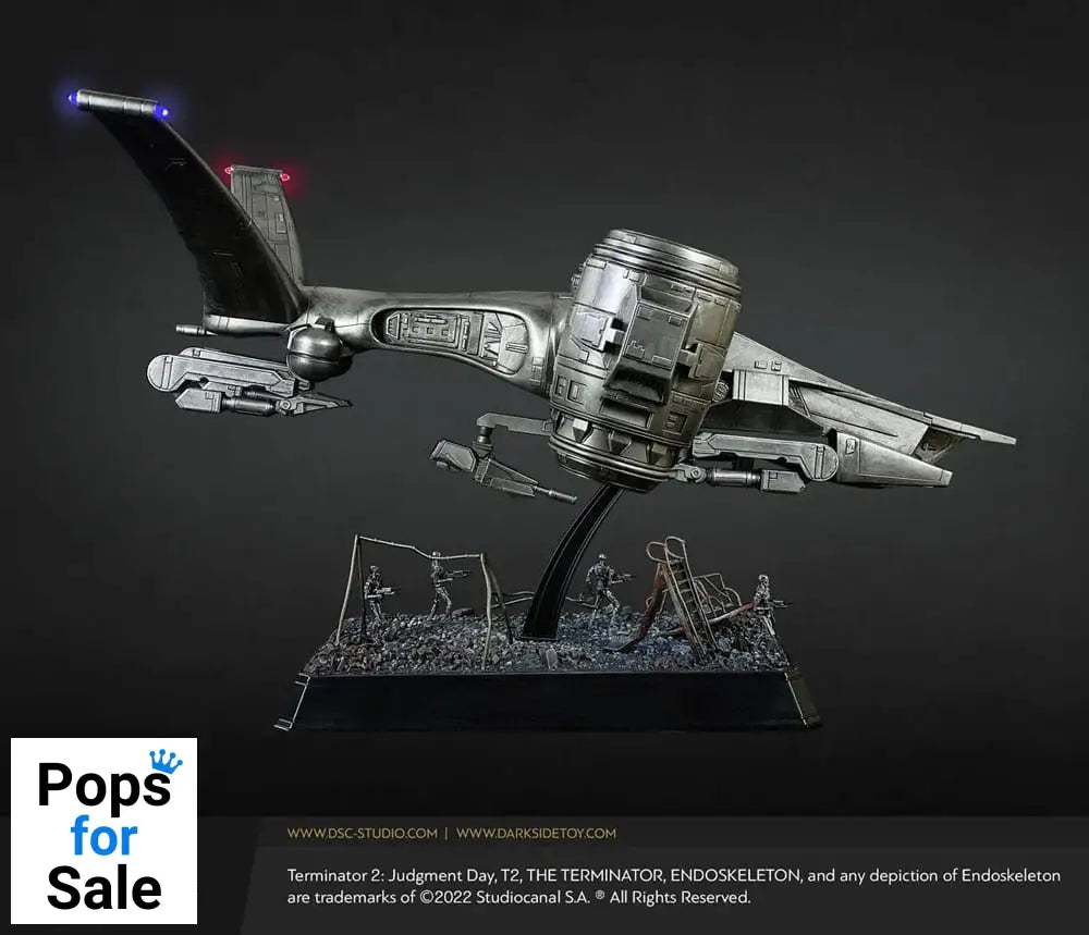 Terminator 2 Judgment Day Replica Aerial Hunter Killer 30th Anniversary Edition 60 cm