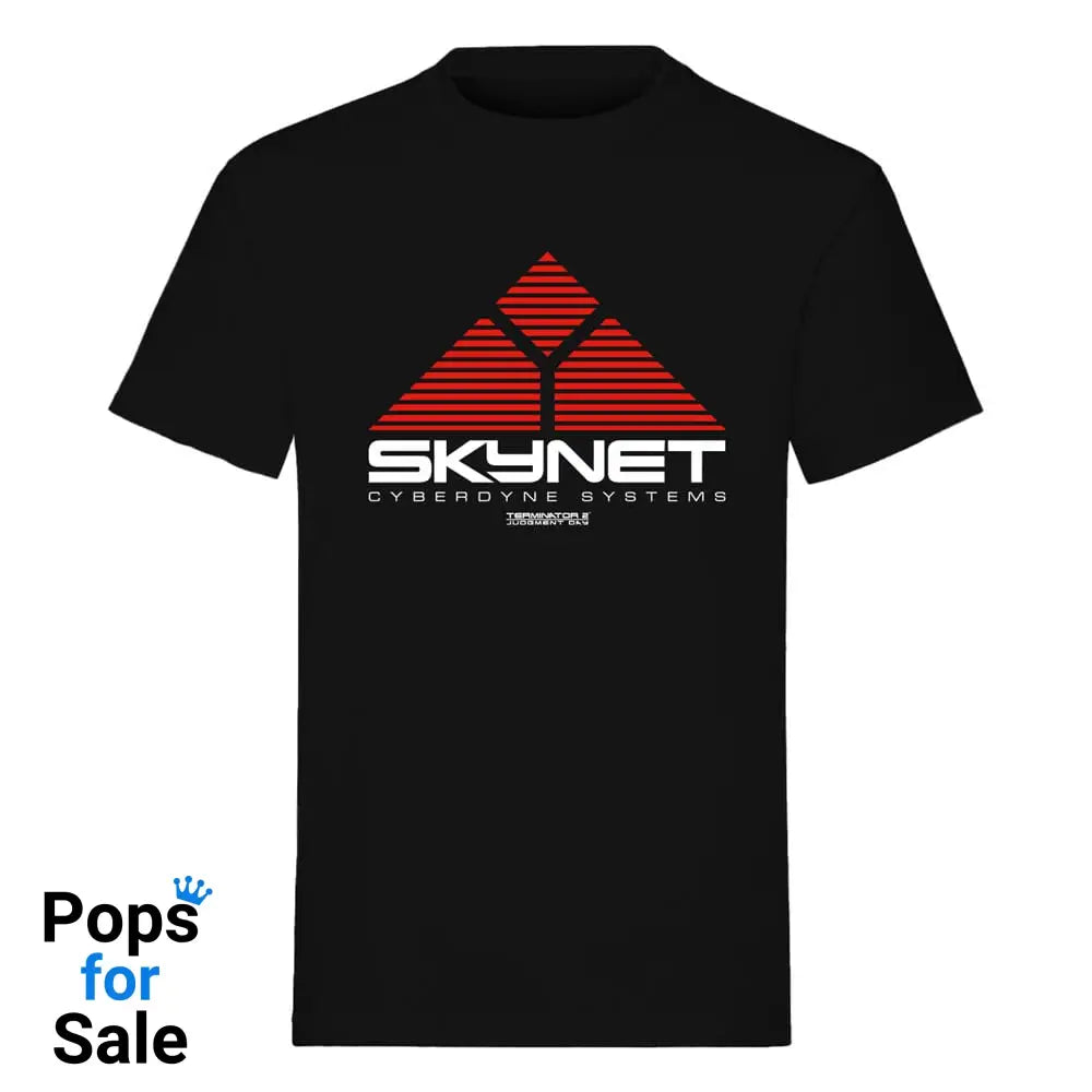 Terminator 2: Judgment Day T-Shirt Skynet Logo Size S T-shirts