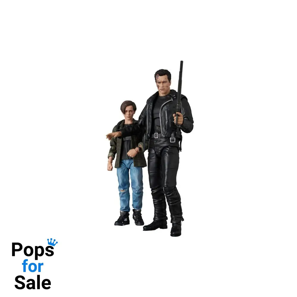 Terminator 2 MAFEX Action Figure T-800 (T2 Ver.) & John Connor 16 cm