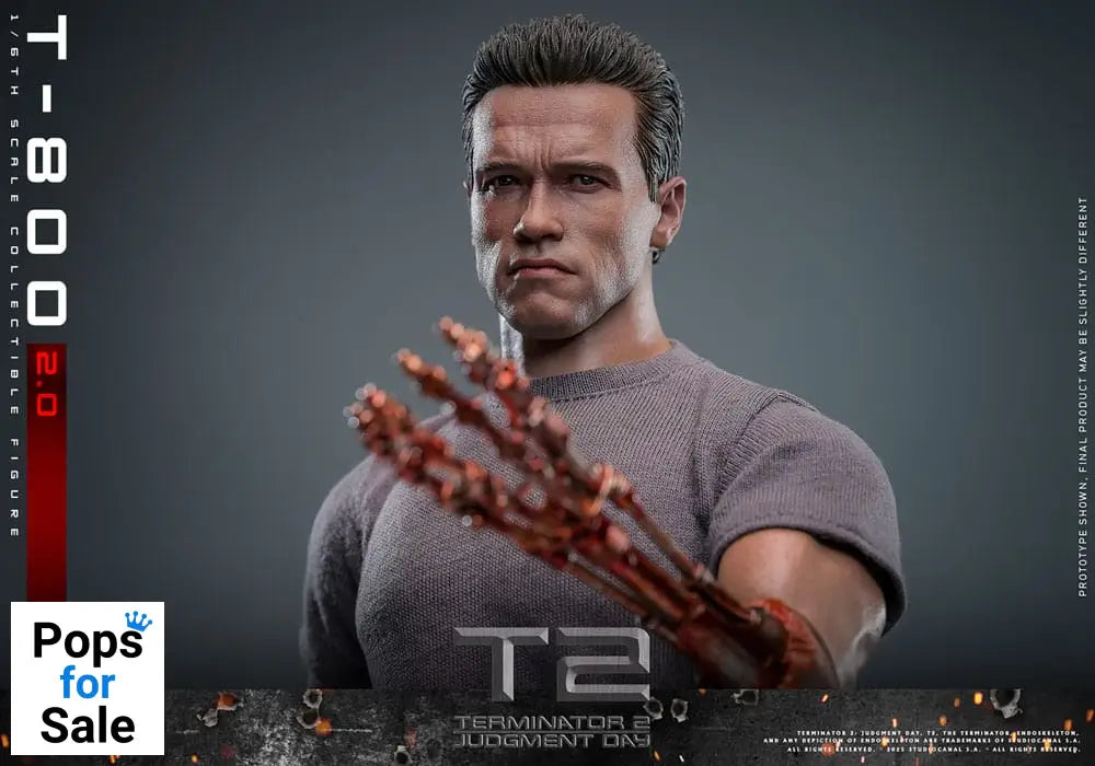 Terminator 2 Movie Masterpiece Action Figure 1/6 T-800 2.0 32 cm