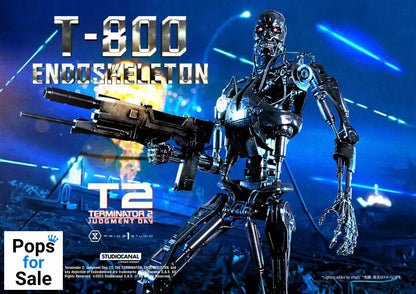Terminator 2 Museum Masterline Series Statue 1/3 Judgment Day T800 Endoskeleton Deluxe Version 74 cm