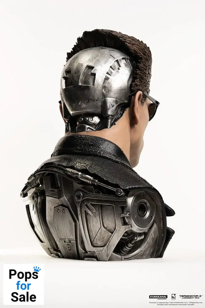 Terminator Replik 1/1 T-800 Model 101 Art Mask Painted Standard Version 46 cm