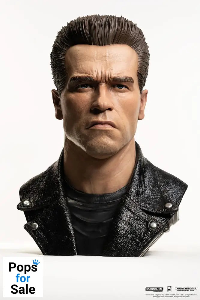 Terminator Replik 1/1 T-800 Model 101 Art Mask Painted Standard Version 46 cm