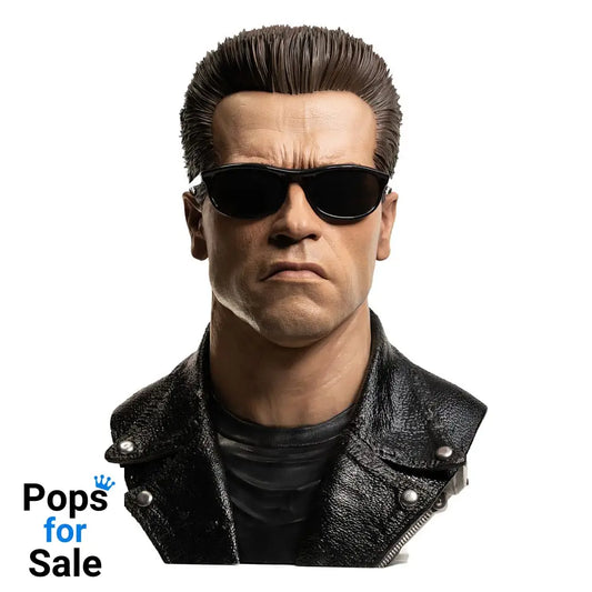 Terminator Replik 1/1 T-800 Model 101 Art Mask Painted Standard Version 46 cm