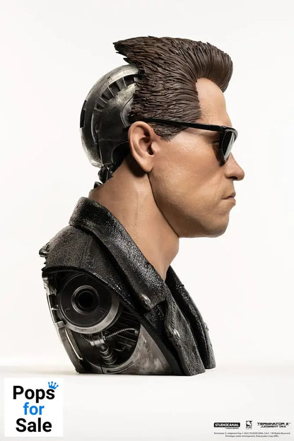 Terminator Replik 1/1 T-800 Model 101 Art Mask Painted Standard Version 46 cm
