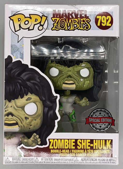 #792 Zombie She-Hulk - Marvel Zombies - Box Damaged Funko POP