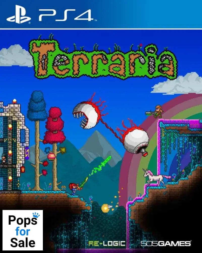 Terraria for Playstation 4 (PS4) – PopsforSale.co.uk