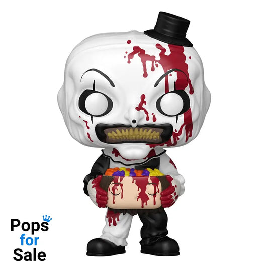 Terrifier 2 POP! Movies Vinyl Figure Art the Clown with Candy Filled Head 9 cm Funko POP POP! Figures
