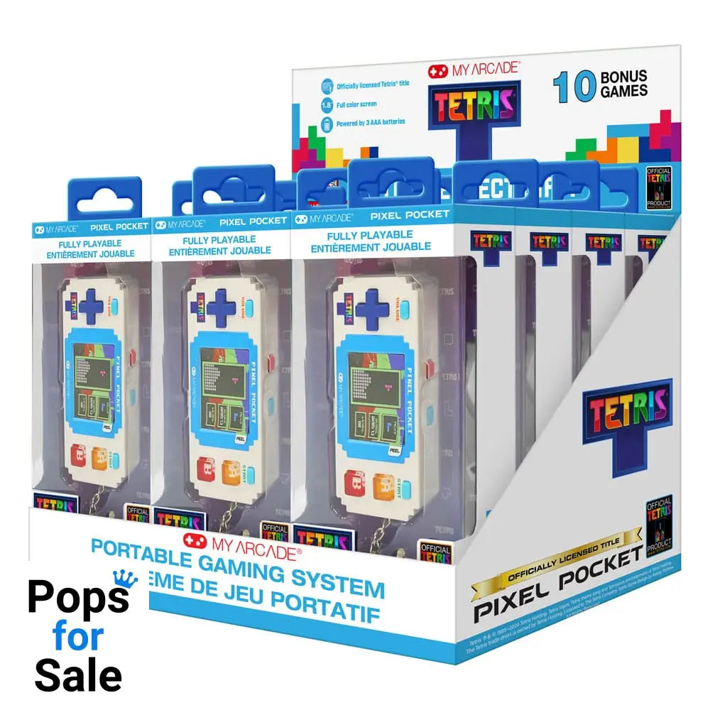 Tetris Mini Portable Gaming System Pixel Pocket Display (12)