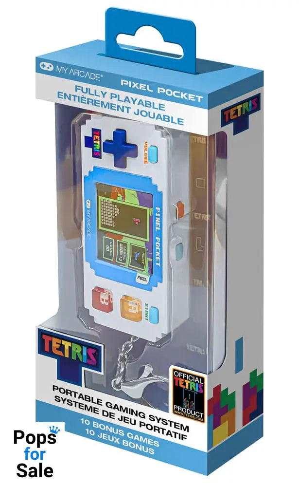 Tetris Mini Portable Gaming System Pixel Pocket