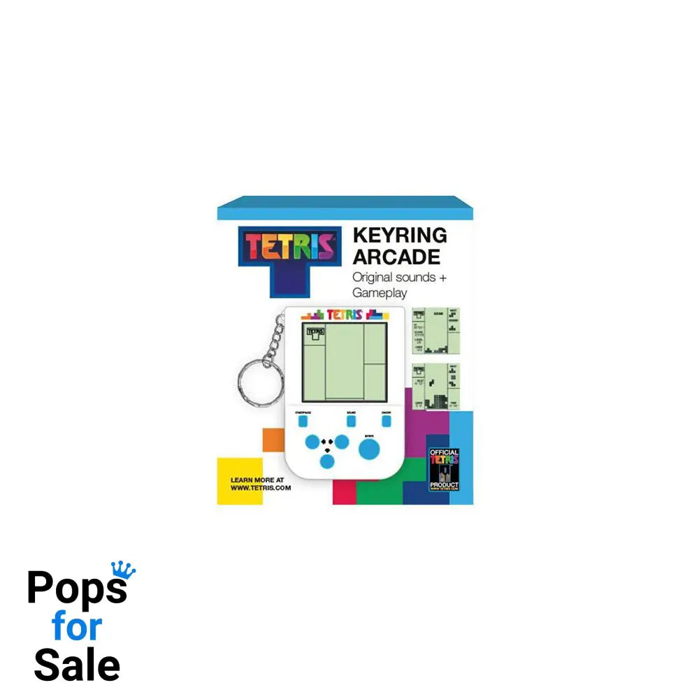 Tetris Mini Retro Handheld Video Game Keychain