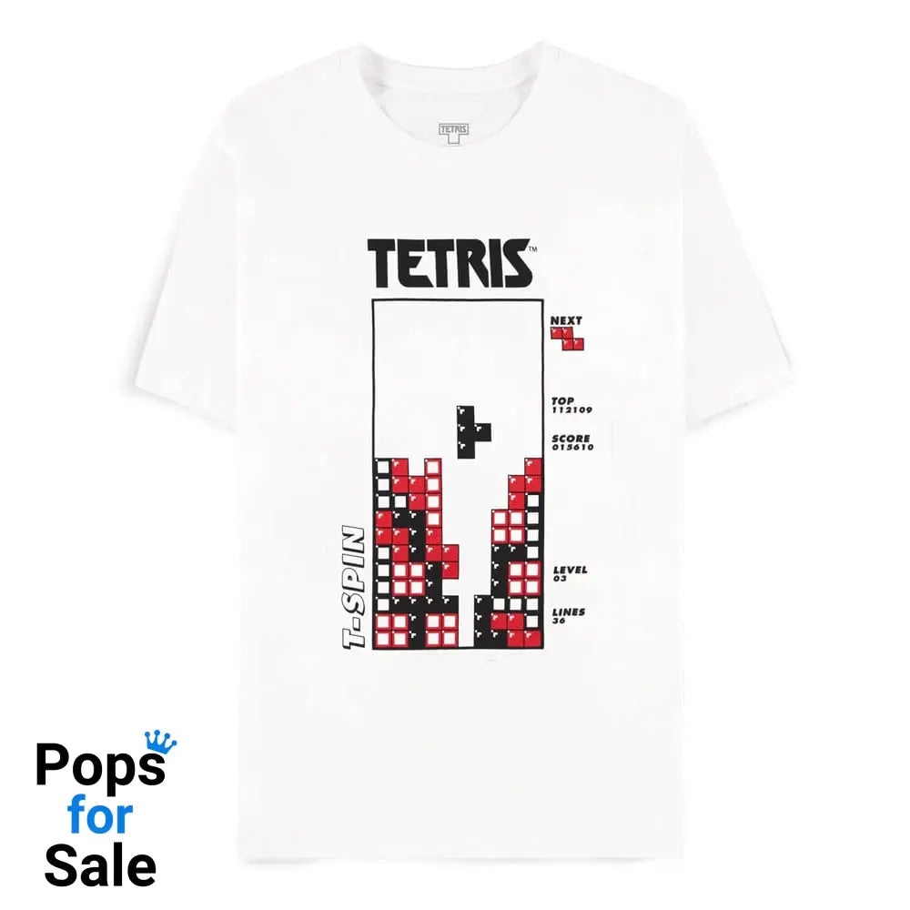 Tetris T-Shirt T-Spin  Size L