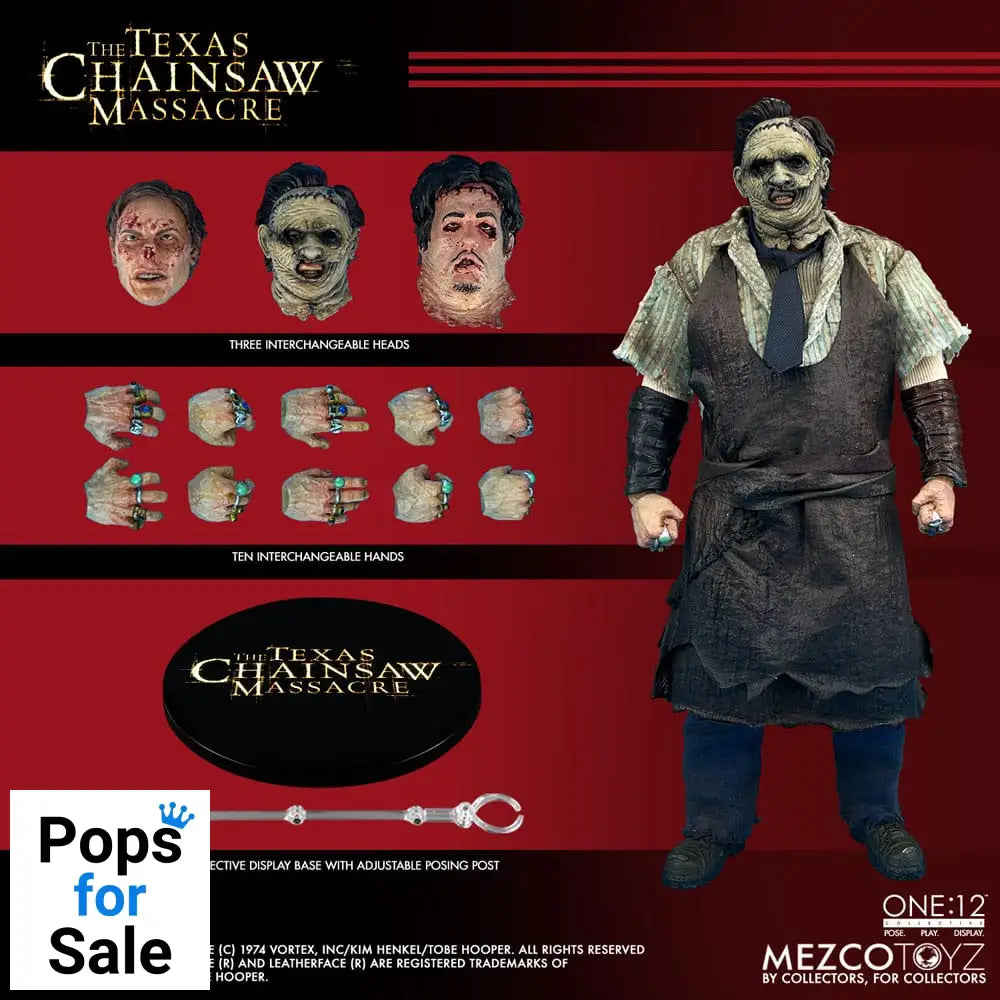 Texas Chainsaw Massacre (2003) Action figure 1/12 Leatherface  17 cm