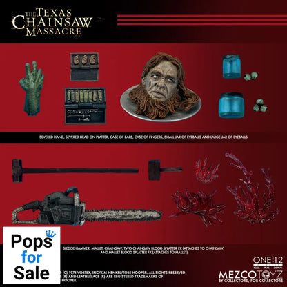 Texas Chainsaw Massacre (2003) Action figure 1/12 Leatherface  17 cm