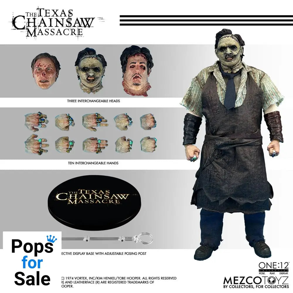 Texas Chainsaw Massacre (2003) Action figure 1/12 Leatherface  17 cm