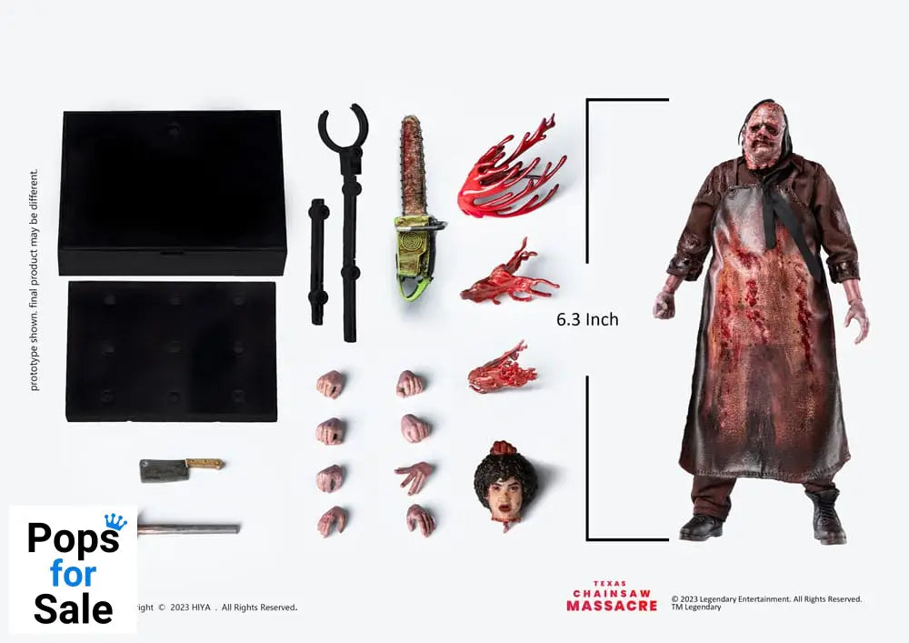 Texas Chainsaw Massacre Exquisite Super Series Actionfigur 1/12 Texas Chainsaw Massacre 2022 Leatherface