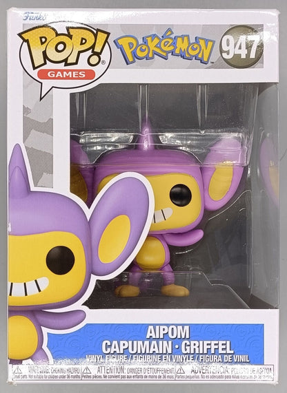 947 Aipom - Pokemon Funko POP - Box Damaged