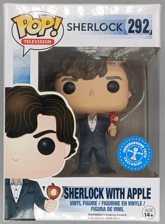 #292 Sherlock with Apple - Sherlock - Box Damaged Funko POP