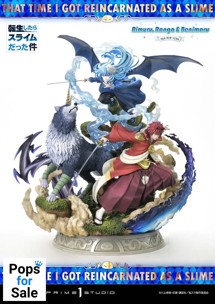 That Time I Got Reincarnated as a Slime Concept Masterline Series Statue 1/6 Rimuru Ranga and Benimaru 59 cm Statues