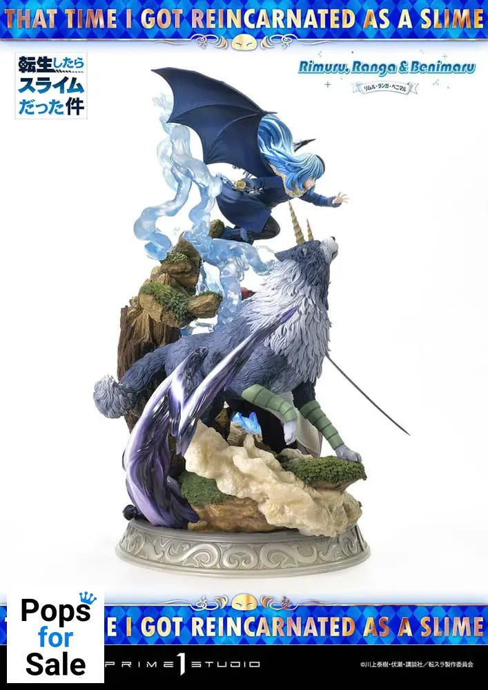 That Time I Got Reincarnated as a Slime Concept Masterline Series Statue 1/6 Rimuru, Ranga and Benimaru 59 cm