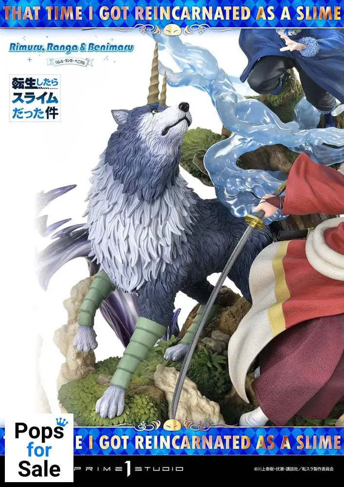 That Time I Got Reincarnated as a Slime Concept Masterline Series Statue 1/6 Rimuru, Ranga and Benimaru 59 cm