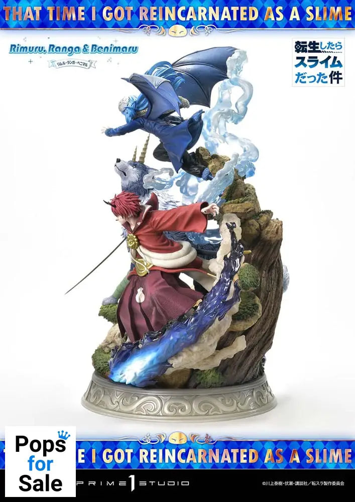 That Time I Got Reincarnated as a Slime Concept Masterline Series Statue 1/6 Rimuru Ranga and Benimaru 59 cm Statues