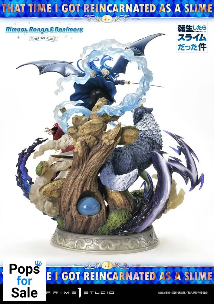 That Time I Got Reincarnated as a Slime Concept Masterline Series Statue 1/6 Rimuru, Ranga and Benimaru 59 cm