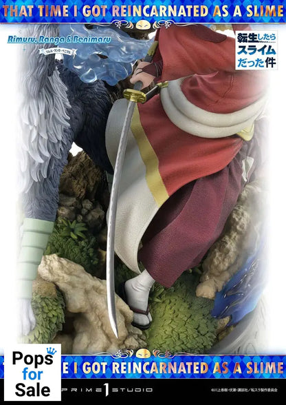 That Time I Got Reincarnated as a Slime Concept Masterline Series Statue 1/6 Rimuru, Ranga and Benimaru Deluxe Version 59 cm