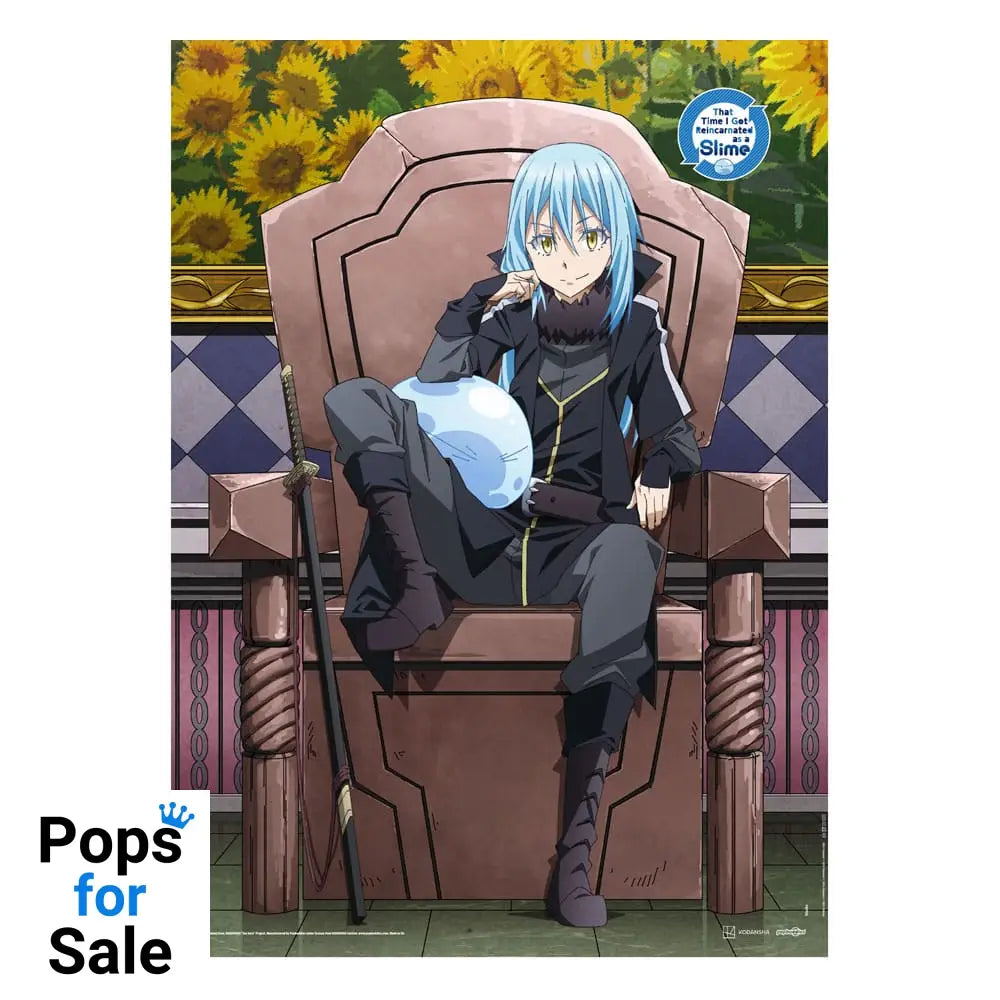 That Time I Got Reincarnated as a Slime Fabric Poster Demon Lord Rimuru 84 x 118 cm Posters & Wallscrolls