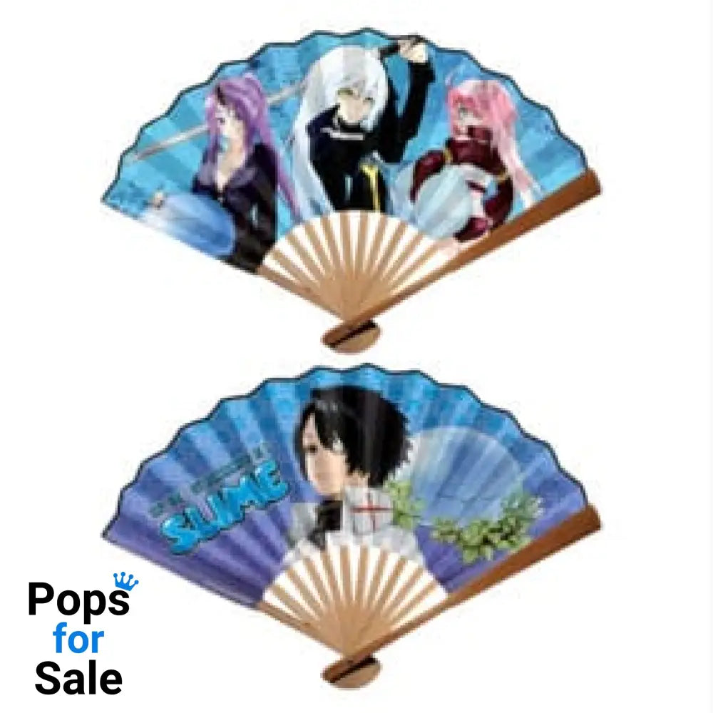 That Time I Got Reincarnated as a Slime Folding Fan Rimuru, Milim, Shion