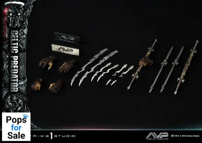 The Alien vs. Predator Museum Masterline Series Statue 1/3 Celtic Predator 95 cm