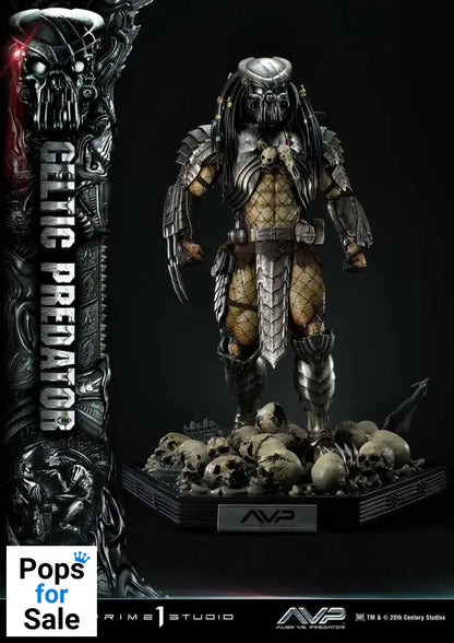The Alien vs. Predator Museum Masterline Series Statue 1/3 Celtic Predator 95 cm