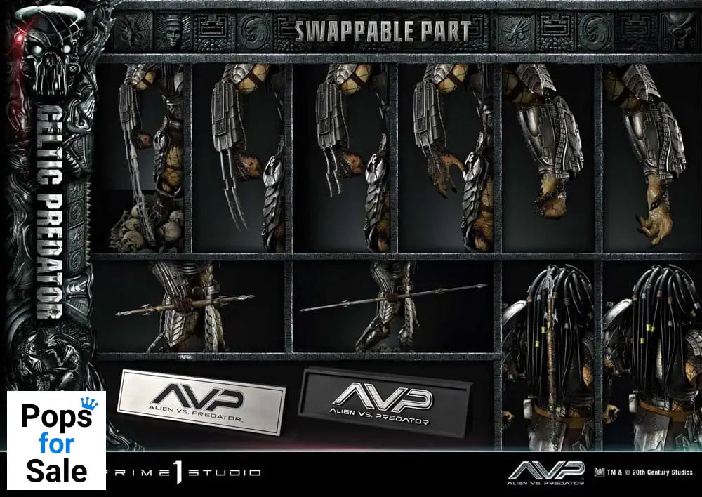 The Alien vs. Predator Museum Masterline Series Statue 1/3 Celtic Predator 95 cm Statues