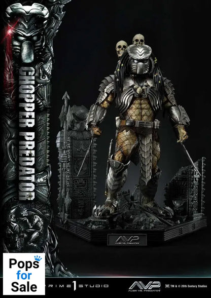 The Alien vs. Predator Museum Masterline Series Statue 1/3 Chopper Predator 103 cm Statues