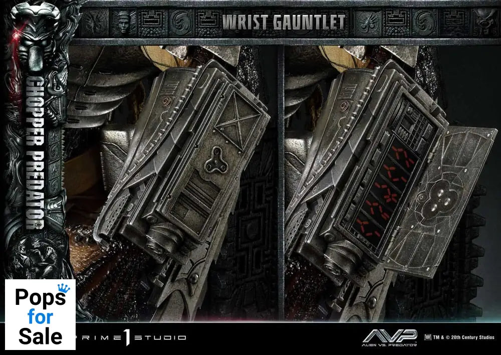 The Alien vs. Predator Museum Masterline Series Statue 1/3 Chopper Predator 103 cm