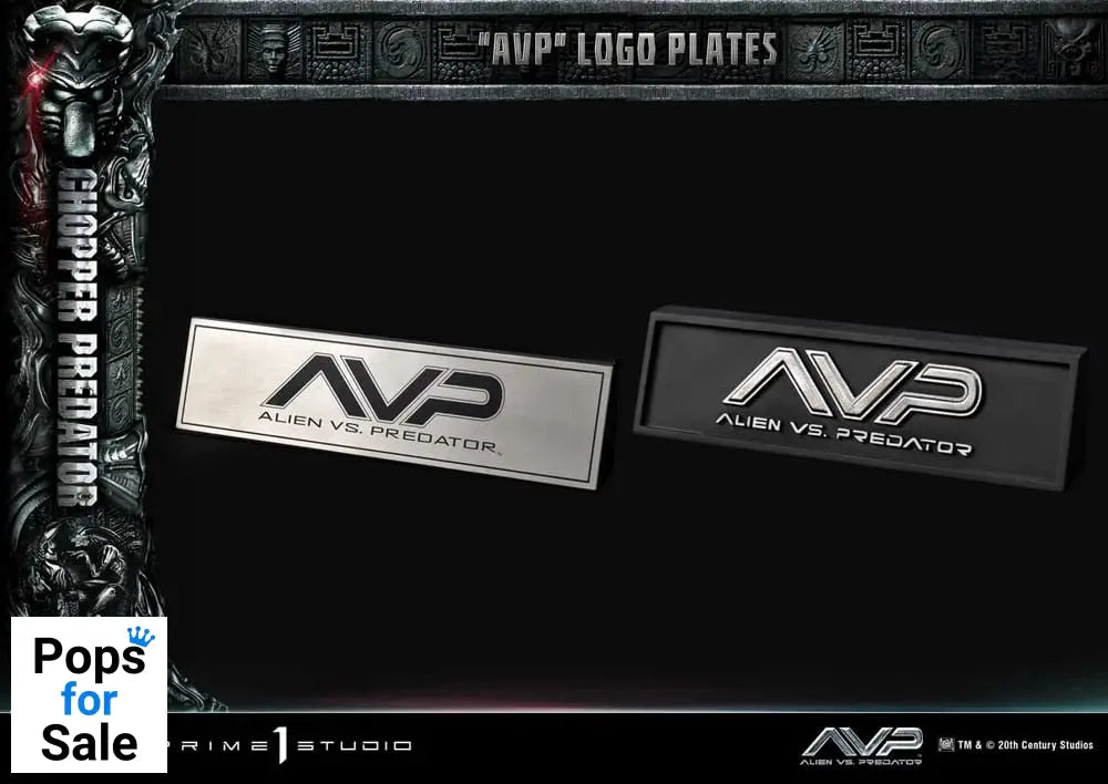 The Alien vs. Predator Museum Masterline Series Statue 1/3 Chopper Predator 103 cm