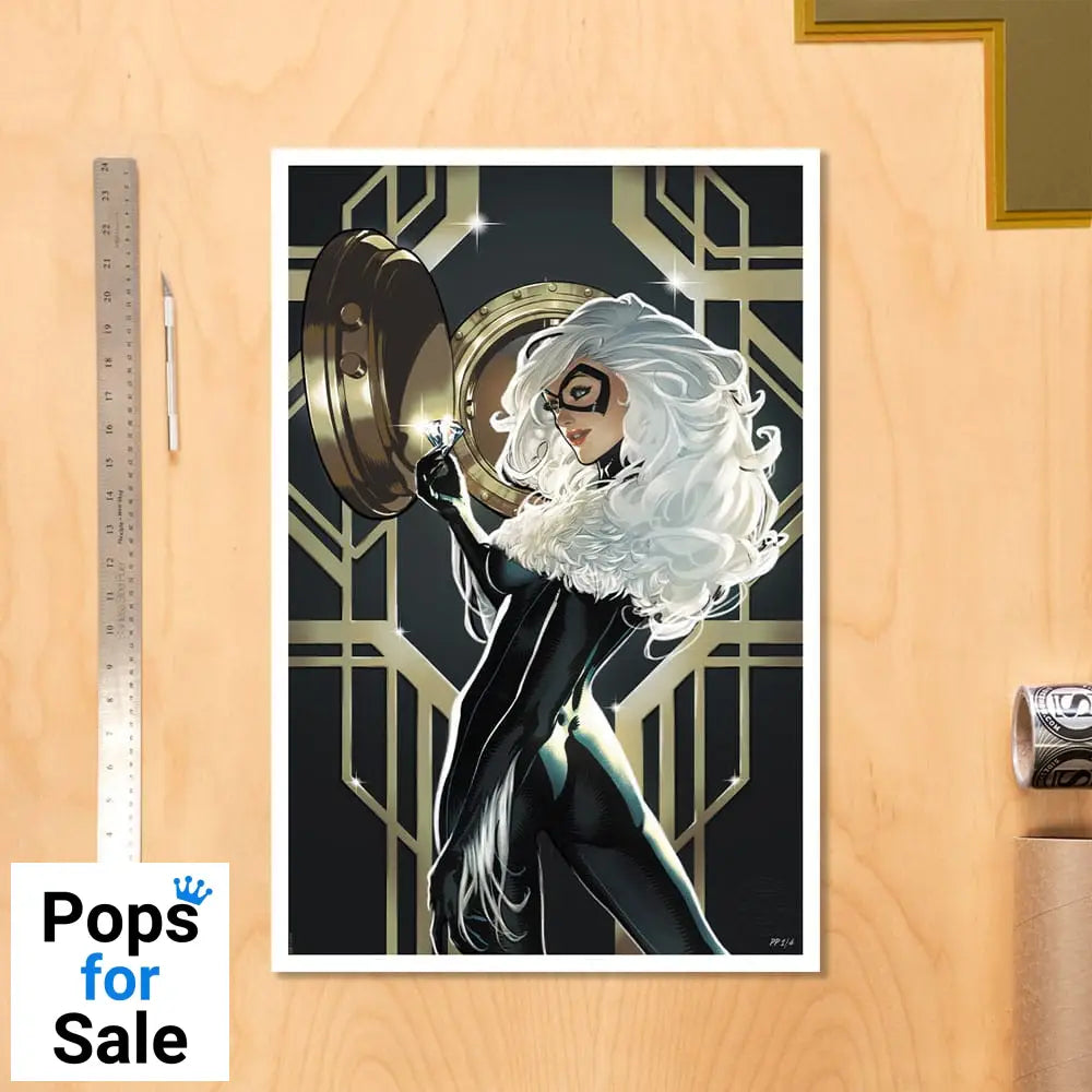 The Amazing Spider-Man Art Print Cosmic Black Cat 61 x 41 cm - unframed