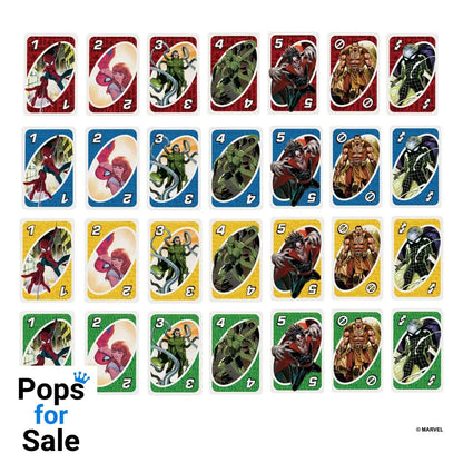 The Amazing Spider-Man Card Game UNO