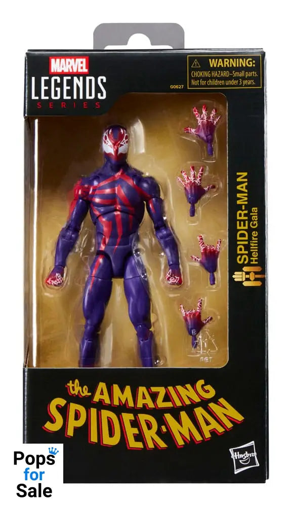 The Amazing Spider-Man Marvel Legends Action Figure Spider-Man Hellfire Gala 15 cm