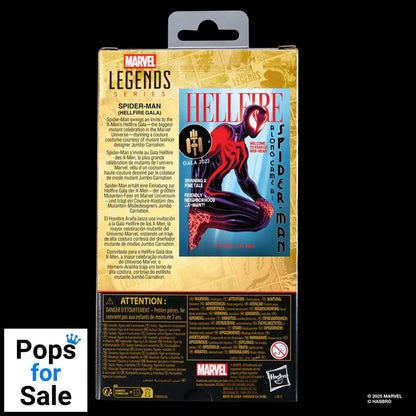 The Amazing Spider-Man Marvel Legends Action Figure Spider-Man Hellfire Gala 15 cm