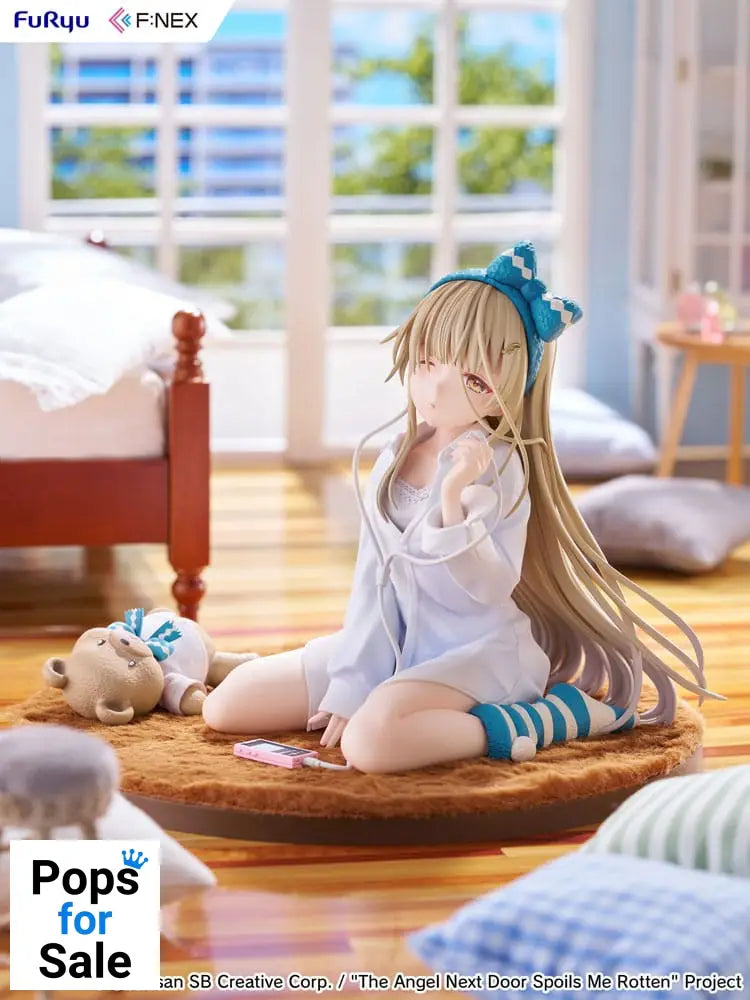 The Angel Next Door Spoils Me Rotten F:Nex PVC Statue 1/7 Mahiru Shiina Relax Ver. 14 cm