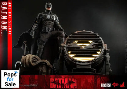 The Batman Movie Masterpiece Action Figure 1/6 Batman with Bat-Signal 31 cm