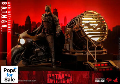 The Batman Movie Masterpiece Action Figure 1/6 Batman with Bat-Signal 31 cm