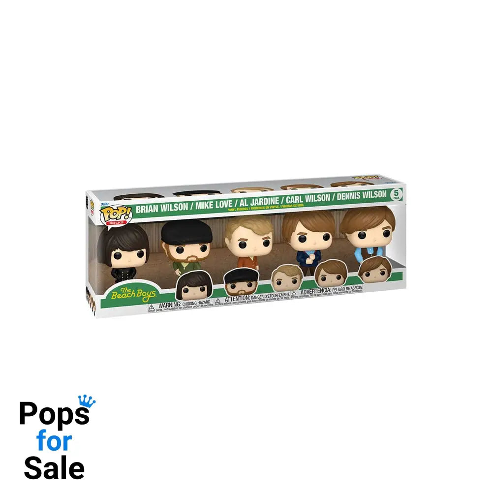 The Beach Boys POP! Rocks Vinyl Figure 5-Pack Pet Sounds 9 cm