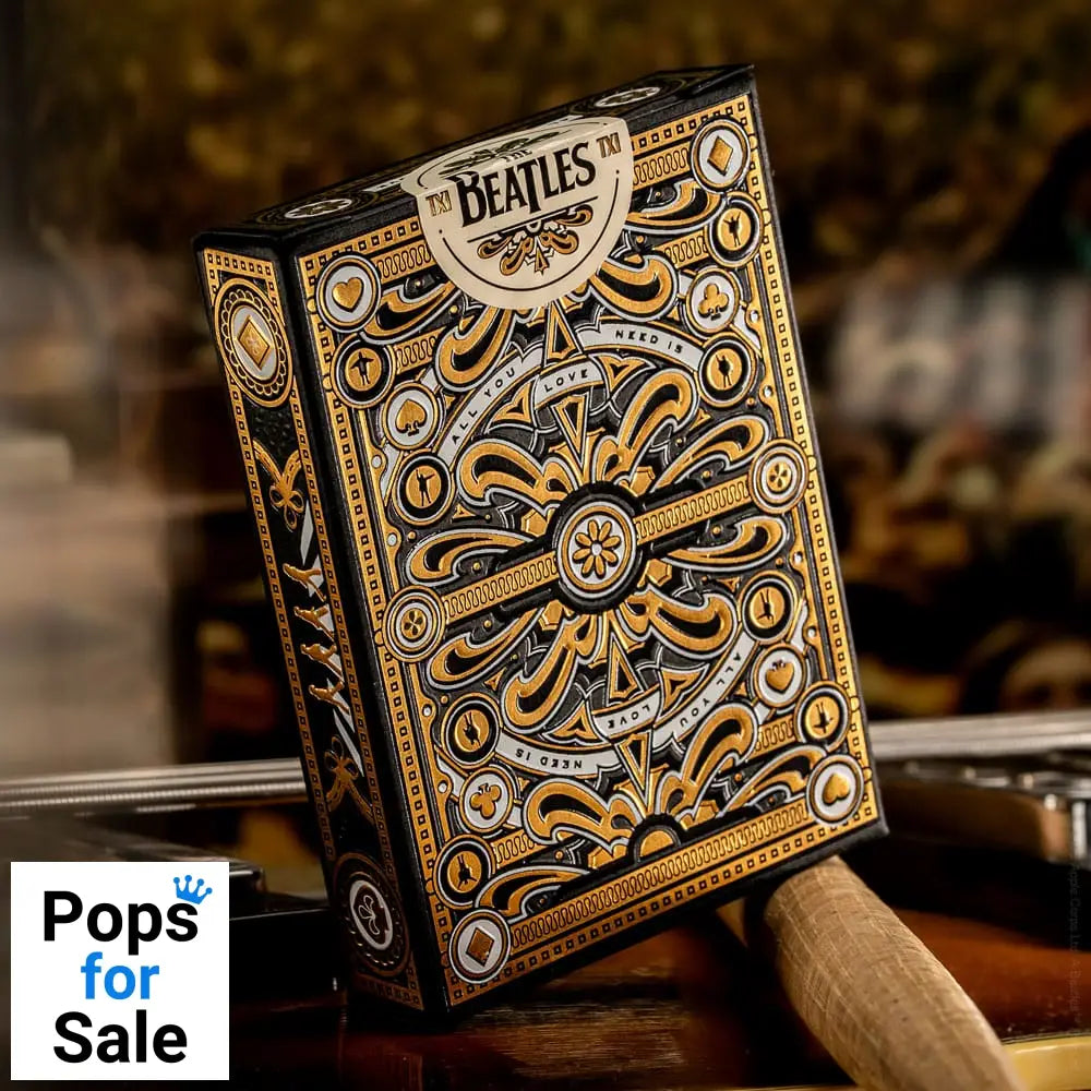 The Beatles Playing Cards Black Special Edition