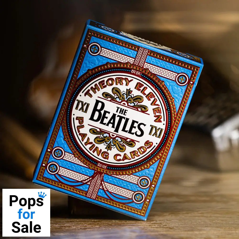 The Beatles Playing Cards Blue Version Playing cards