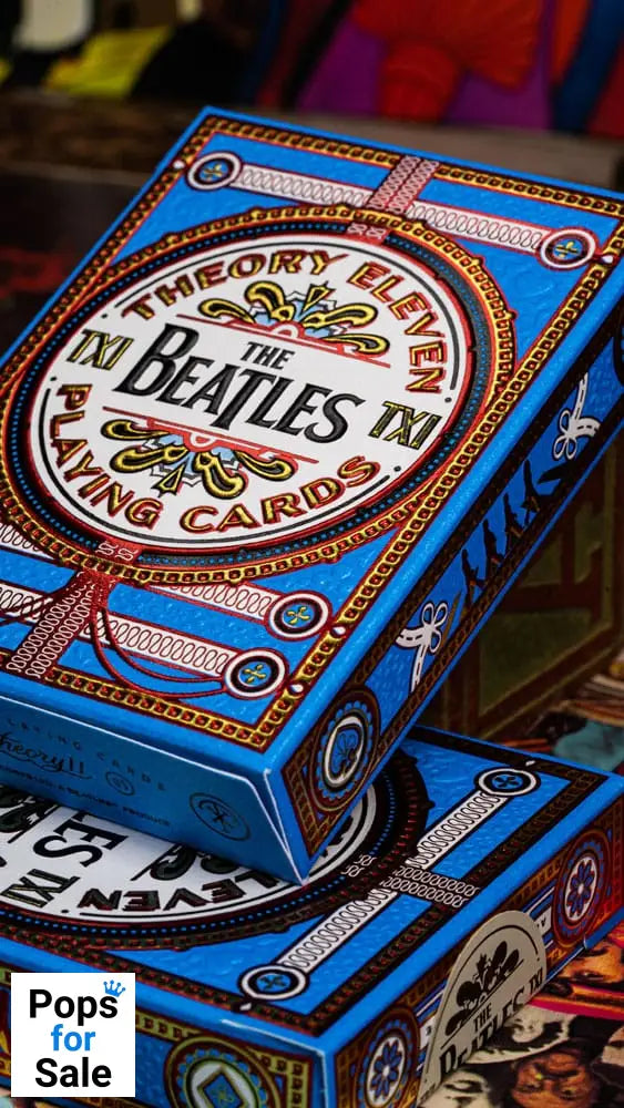 The Beatles Playing Cards Blue Version Playing cards